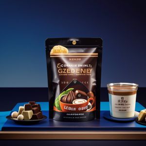 Custom Shapes/Printing Aluminum Composite Pouches High Barrier Food Packaging