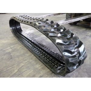 300x53x80K Kubota Replacement Black Rubber Tracks For Mini Construction