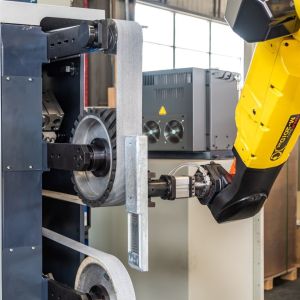 Precision Plumbing Handle Robotic Polishing Machine For Water Tap Hardware