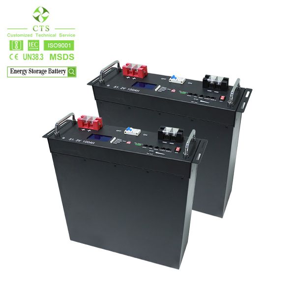 Buy CTS Modular 48V Renewable Cabinet With 5/10/20kWh LiFePO4 Batteries For Solar Storage at wholesale prices