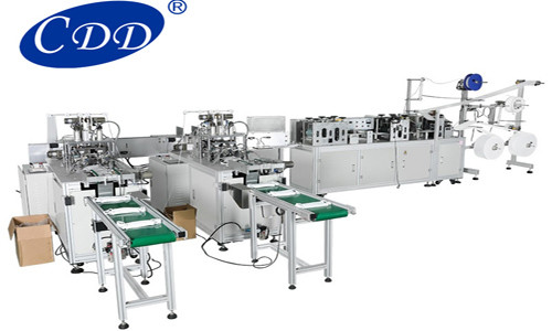 Buy High Performance Full Automatic Disposable Face Mask Making Machine at wholesale prices