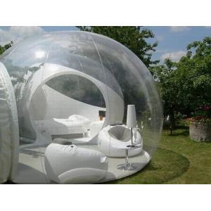 Clear Inflatable Bubble Tent with Two Room One Tunnel