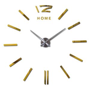 DIY 3D Large Size Acrylic Wall Clock