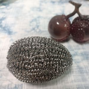 410 Cleaner Kitchen Cleaning Dish Metal Scrubber Pot Sponge Stainless Steel