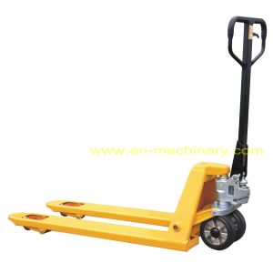 Manual Hydraulic Hand Pallet Trucks with CE with Metal Lifting Tool