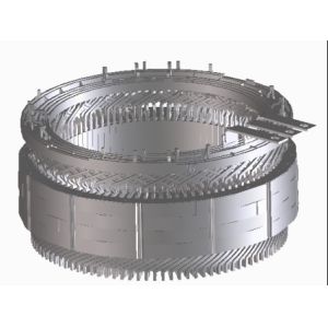 Flat Wire Stator Automated Hairpin Winding Machine for Public Bus Stator