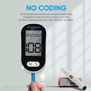 Blood Sugar Test Factory Glucometer Blood Glucose Monitor Portable Fast Read