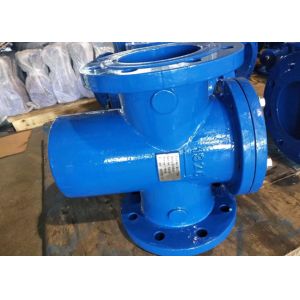 Small Equipment PN16 DN600 Blue Carbon Steel T Type Filter