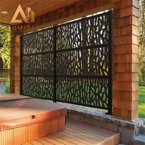 China Laser cut metal screen panels on sale