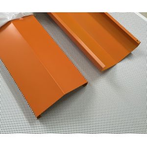 Weather Resistant Powder Coated Aluminum U Shaped Strip Residential Ceiling