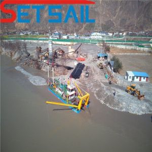 18 Inch Cutter Suction Dredger with Cummis Engine and 500mm Discharge Pipe