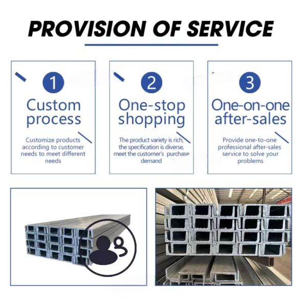 ASTM Standard Good Price Steel U Channel Profile U Beam U Channel Structural Steel