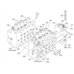 Relief Valve V9402034982 Hyundai R210LC3