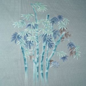 Picture Design 70g-100gsm Gray Brushed Polyester Fabric Tricot Printed