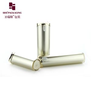L031 cylinder shape cosmetic bottle for body lotion