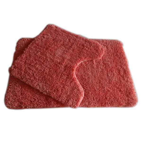 Buy Polyester Bath Mats Bathroom Rug Sets with Contour at wholesale prices
