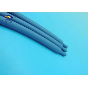 RoHS Flexo Colored Polyolefin Heat Shrink Tubing / Heat Shrink Tube Blue Green