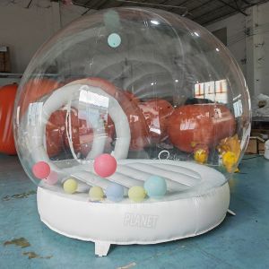 Kids Transparent Inflatable Bubble Bouncer Clear Bubble Balloon Dome House