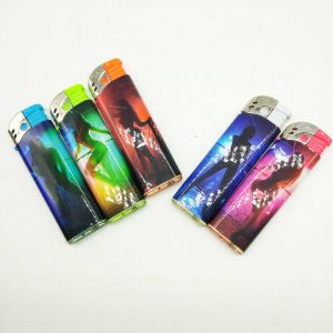 Customization Custom Personality Graphic Cigarette Lighter Ultra-Thin Electric