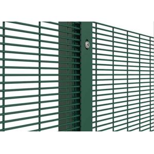 Railway Station 690N/M2 Barbed Wire Mesh Fencing 2200mm High