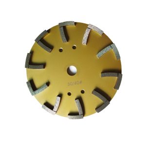 Floor Grinders L Seg Metal Bonded Diamond Grinding Wheel For Concrete
