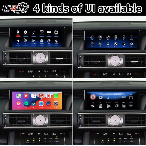 Lsailt Android Carplay Interface for Lexus IS200T IS300H IS350 IS300 F Sport AWD IS XE30 2017-2020