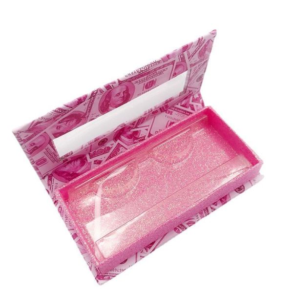 Rigid Cardboard Mink Eyelash Hair Product Packaging Gift Box