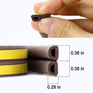 30% Deposit 70% Balance Door Seal D-Type Strip Weather Stripping for Doors and