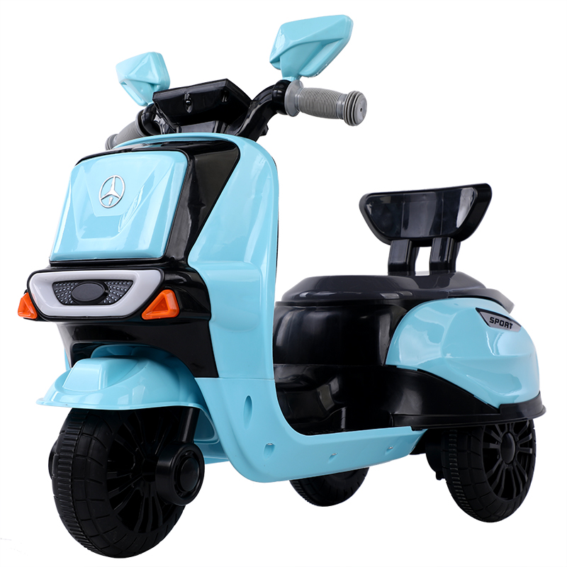 Battery-Powered Kids Electric Motorcycle Car with Mobile Phone Function and Battery