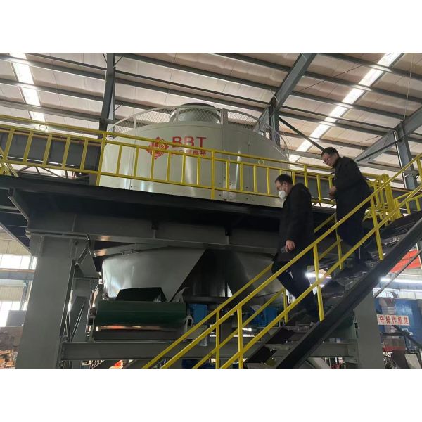 Edge Runner Wet Pan Mill For Clay Brick Production 40-50m /h Capacity And 1850