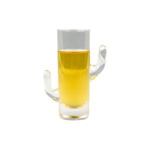 China Wedding Favors Crystal 2 Oz Cactus Tequila Shot Glass on sale