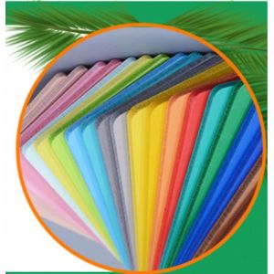 Waterproof Colored PVC Foam Board with 1-61mm Thickness and 1.22×2.44m Size for