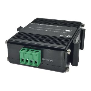 SC RJ45 Optical Fiber Fast Gigabit Ethernet Media Converter 60W