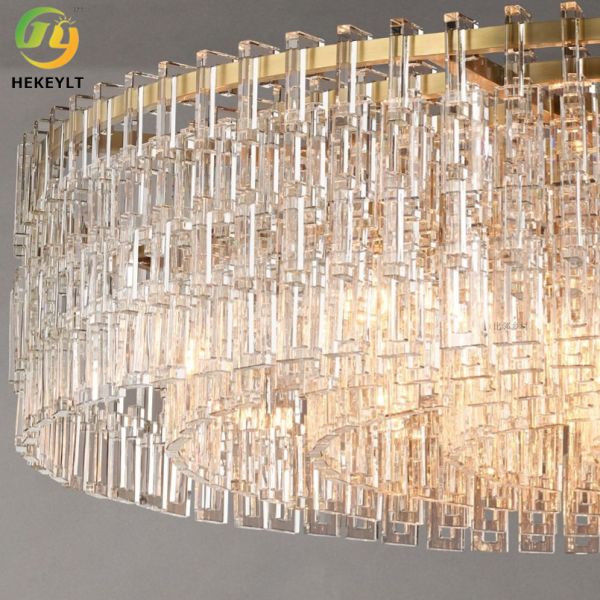 Used For Home Hotel E26 Copper And Glass Modern Pendant Light