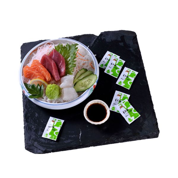 Ready to Eat Spicy Horseradish Paste 43G*10 Sticks of Wasabi Paste for Sushi Sauce