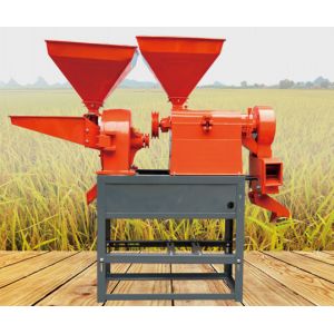 China Combined Vertical Rice Mill Household With Alloy Steel Roller on sale