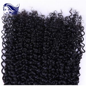 18" Curly Virgin Hair Extensions Unprocessed Virgin Hair Bundles