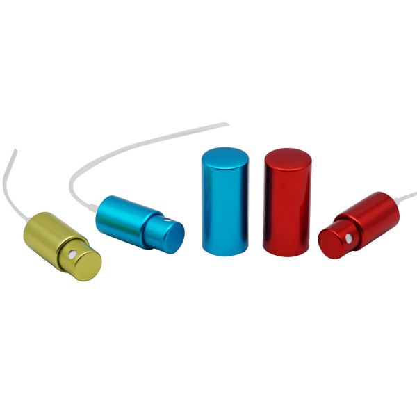 Buy Travel Perfume Screw Spray Pump Aluminum Fine Mist Sprayer With Cap For Bottles at wholesale prices