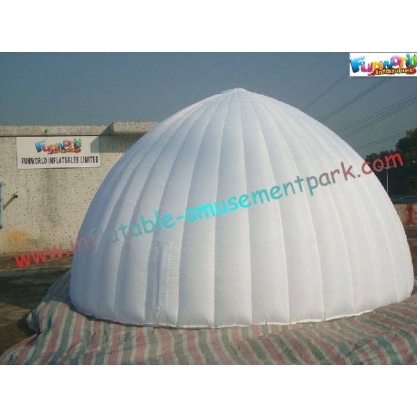 Buy Dome Customized Inflatable Party Tent White Water-proof For Event at wholesale prices