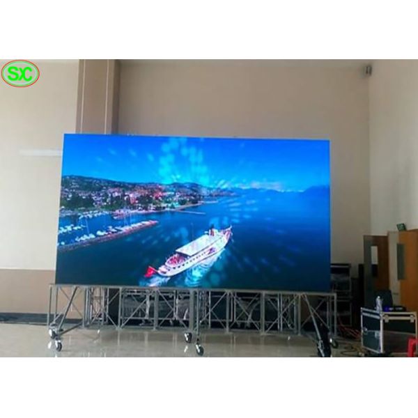 Outdoor P4 Rental LED Display Die-Cast Aluminum Screen With Die-Cast Aluminum Housing