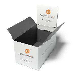 Exhibition Display Stand Box Cardboard Paper Table Retractable Top Cardboard