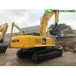 PC400 Mining Used Komatsu Excavator 40T With Jack Hammer