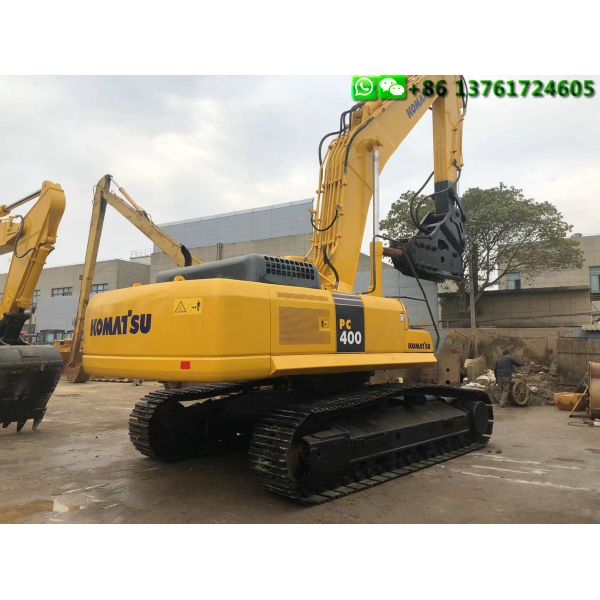 Buy PC400 Mining Used Komatsu Excavator 40T With Jack Hammer at wholesale prices