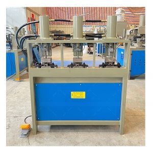 60 T Galvanized Pipe Punching Press Machines with Custom Hole Size Shearing