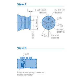 6 Axis Robot Arm GP225 Payload 225kg Reach 2702mm Material Handing Robot