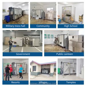 Commercial Garbage Disposal Compost Making Machines Food Waste Recycling Machine