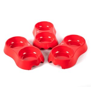 Break Resistant Pet Food Feeder High Hardness Fireproof No Heat Conduction