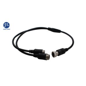 Waterproof Male To Female 4 Pin S Video Cable For Night Vision Surveillance CCTV