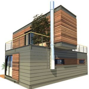 40ft 20ft Shipping Container House / Modern Shipping Container House For Office