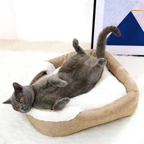 Comfortable Slipper Style Doghouse 2kg Pet Bed Mat